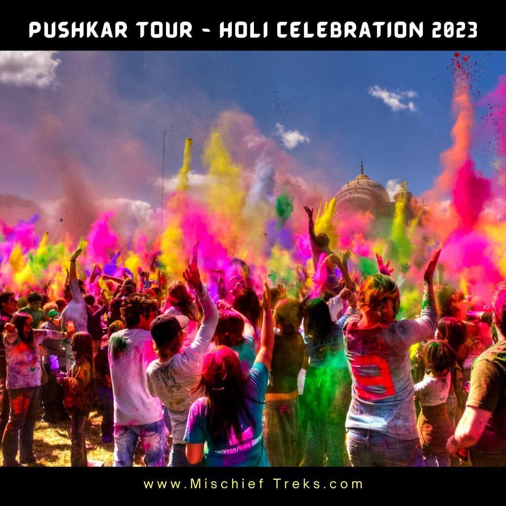 Pushkar Holi Festival Tour Nomads of India