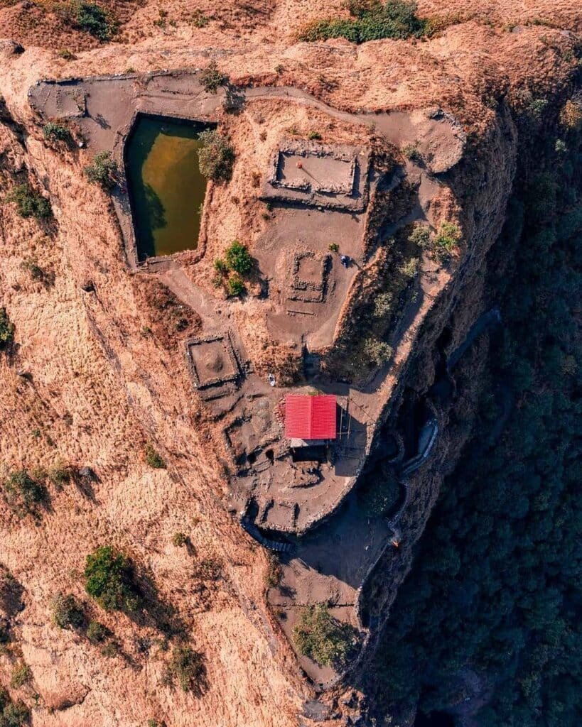 Drone View of the fort