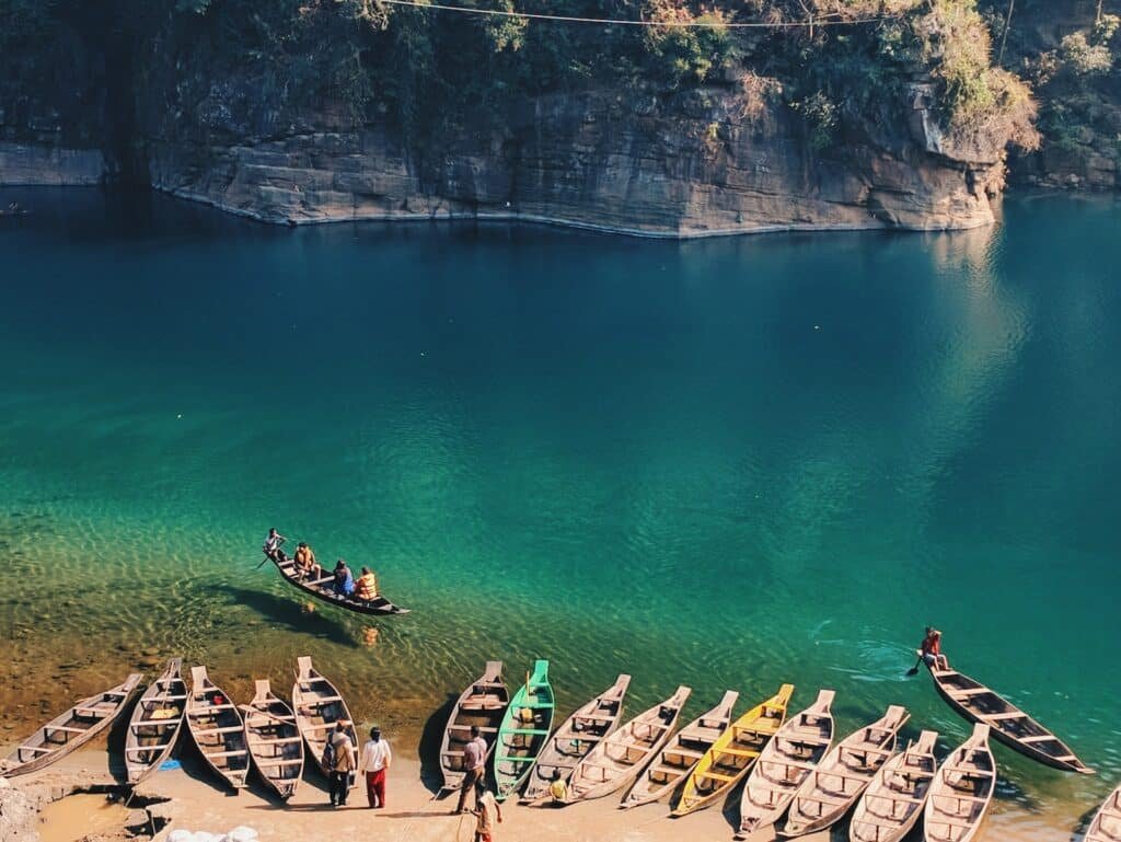 best places to visit in february in india | Dawki, Meghalaya